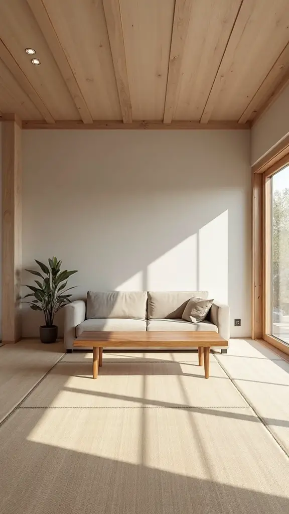 minimal japanese living room designs