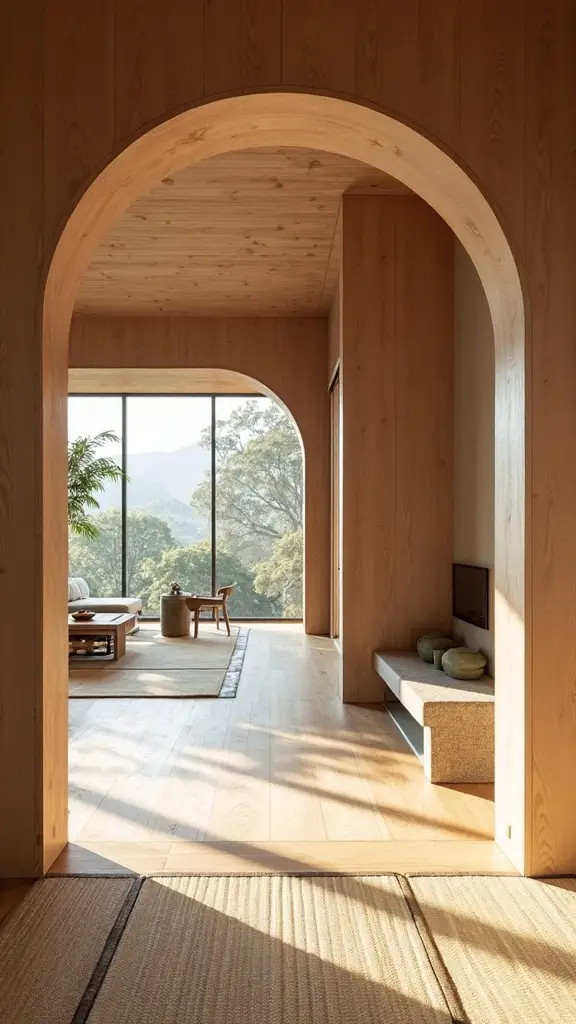 minimal serene thoughtful contemplative