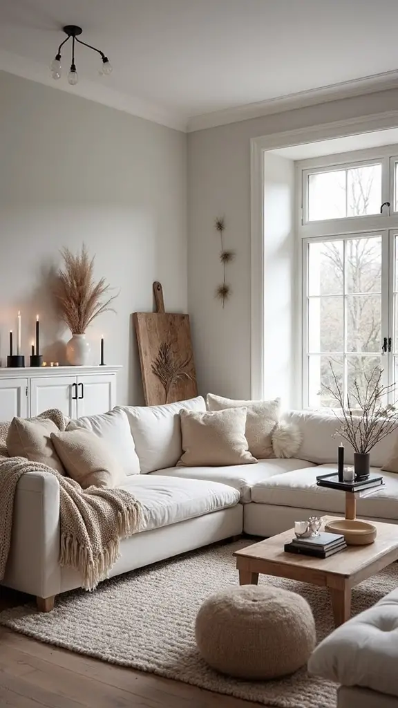 minimalist cozy natural hygge inspired
