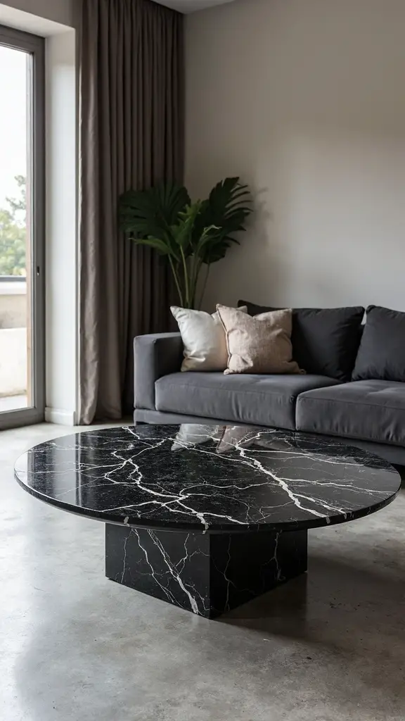 minimalist living room centerpiece statement