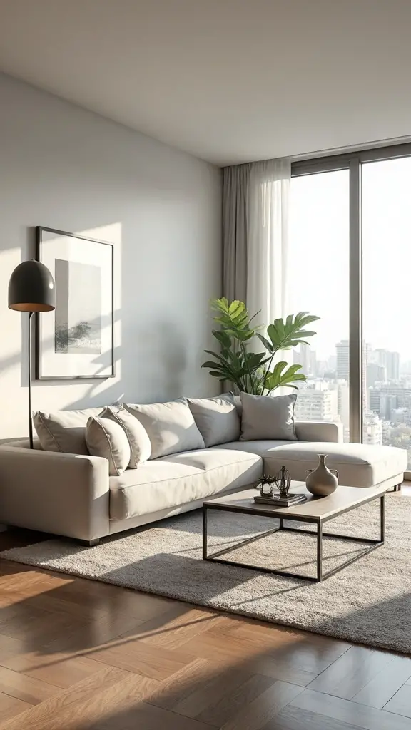 minimalist low profile flexible space saving