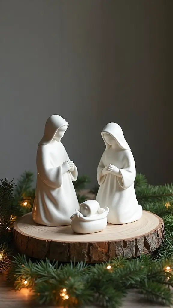 minimalist modern sculptural spiritual