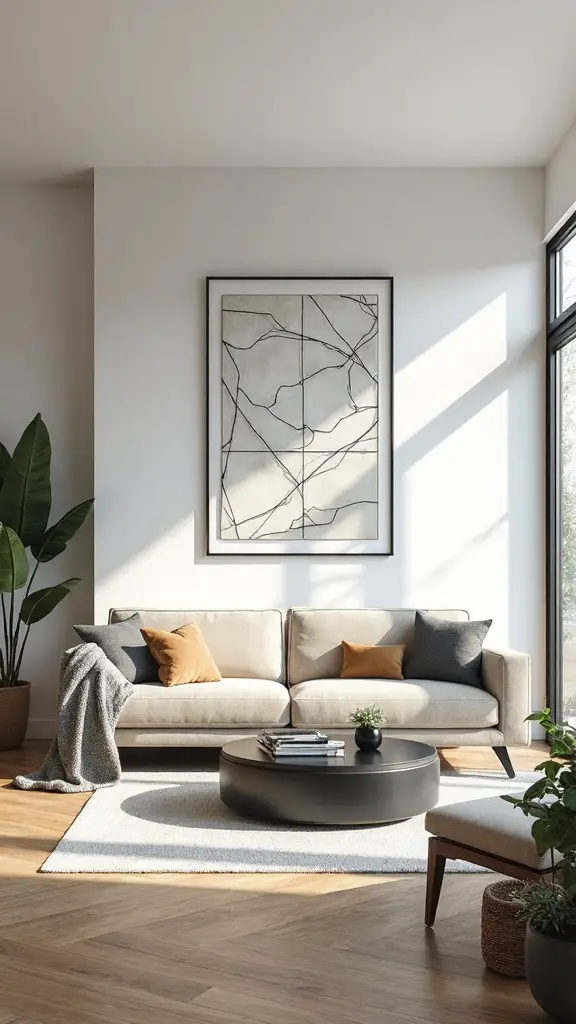 minimalist wall decor living room upgrade