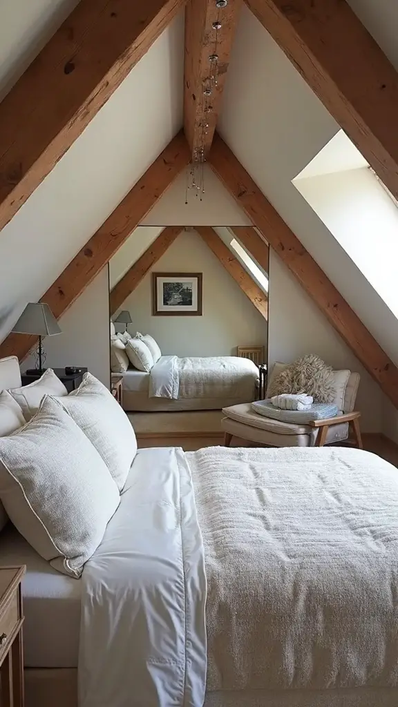 mirrors expand visual space effectively