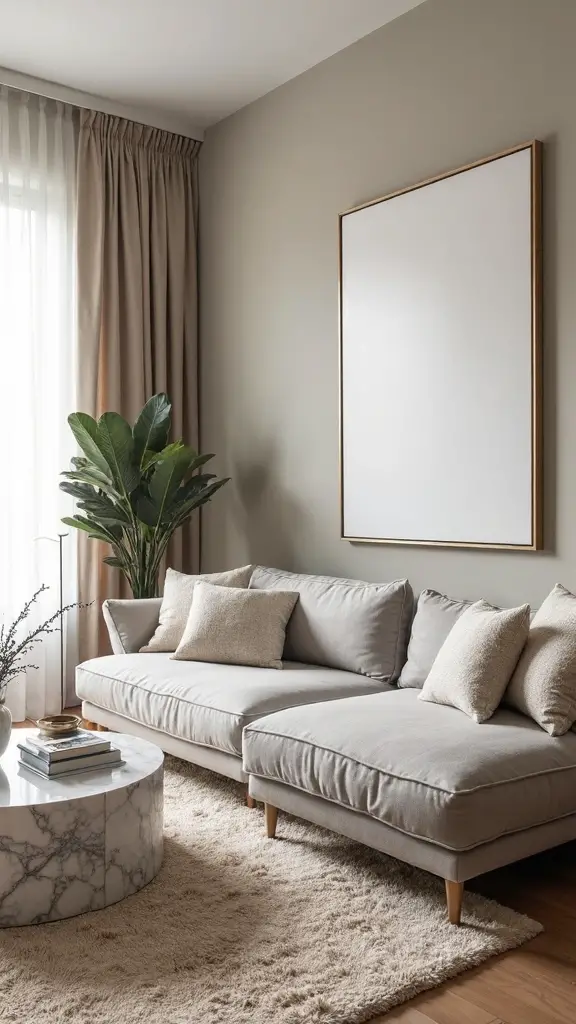 modern chic grey beige