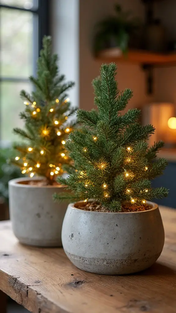 modern farmhouse greenery
