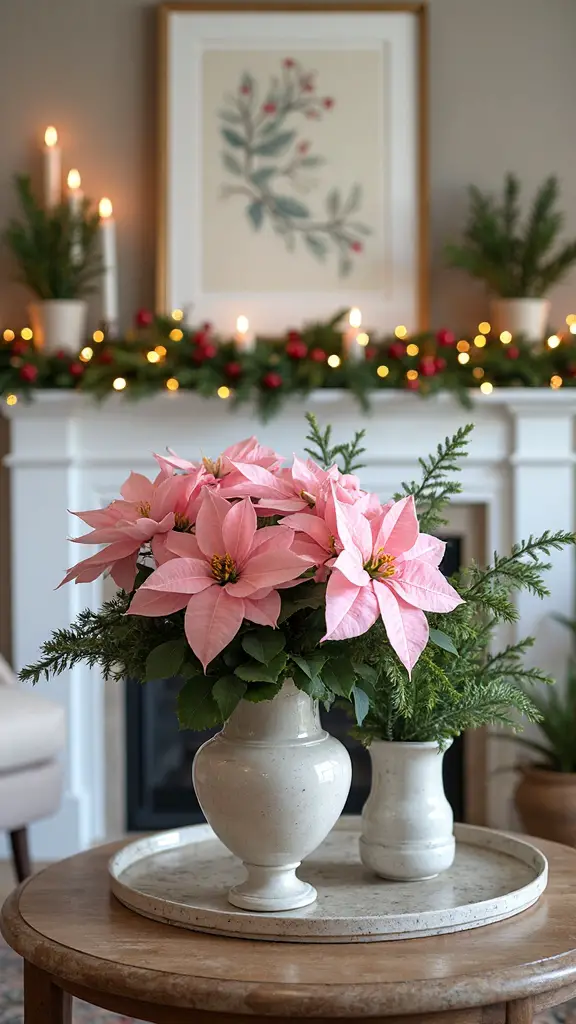 modern holiday floral blend