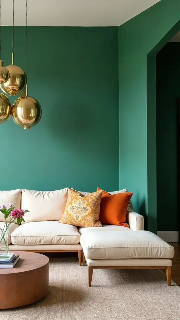 modern living room refreshment