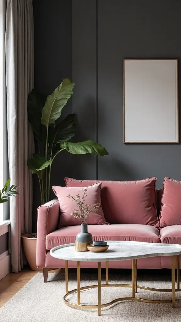 moody yet inviting contemporary retreat