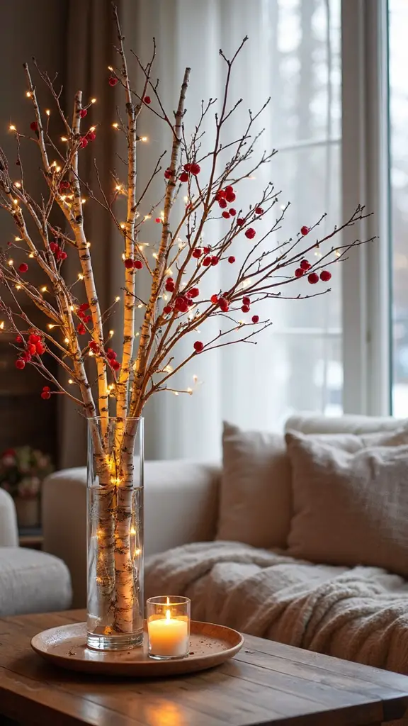 natural woodland holiday decor