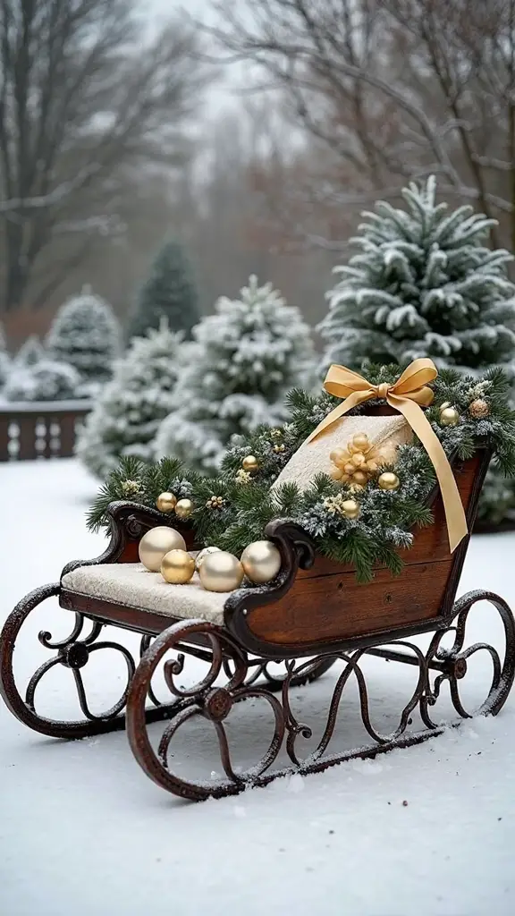 nostalgic charming focal point winter wonderland