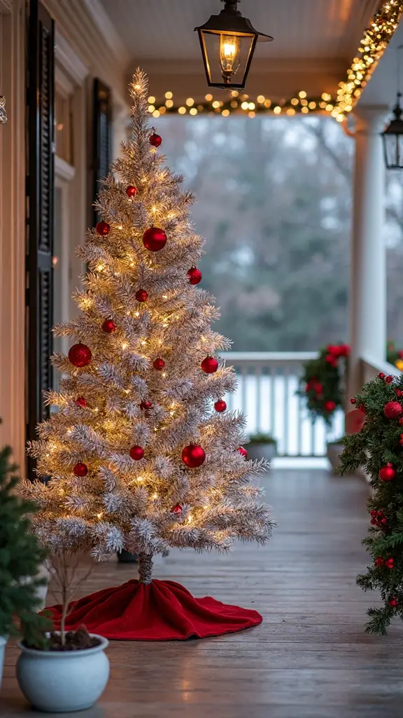 nostalgic mid century holiday showcase centerpieces