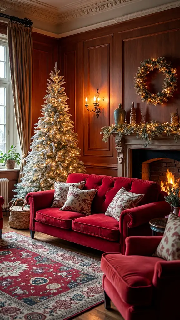 nostalgic vintage christmas living charm