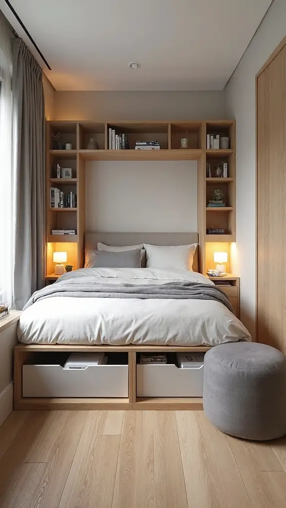 optimize small bedroom furniture arrangement