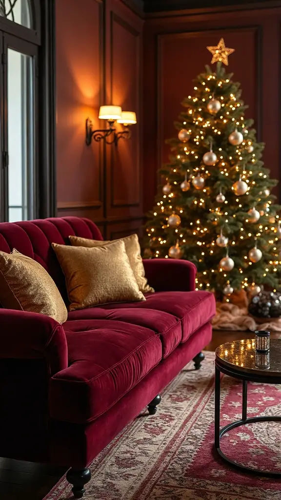 opulent christmas color harmony