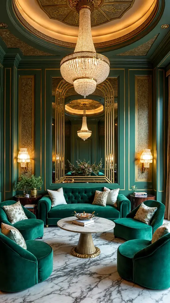 opulent geometric glamorous sophisticated