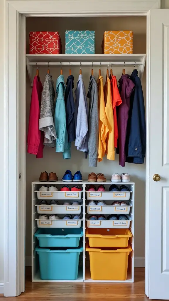 organized customized space saving closet solutions