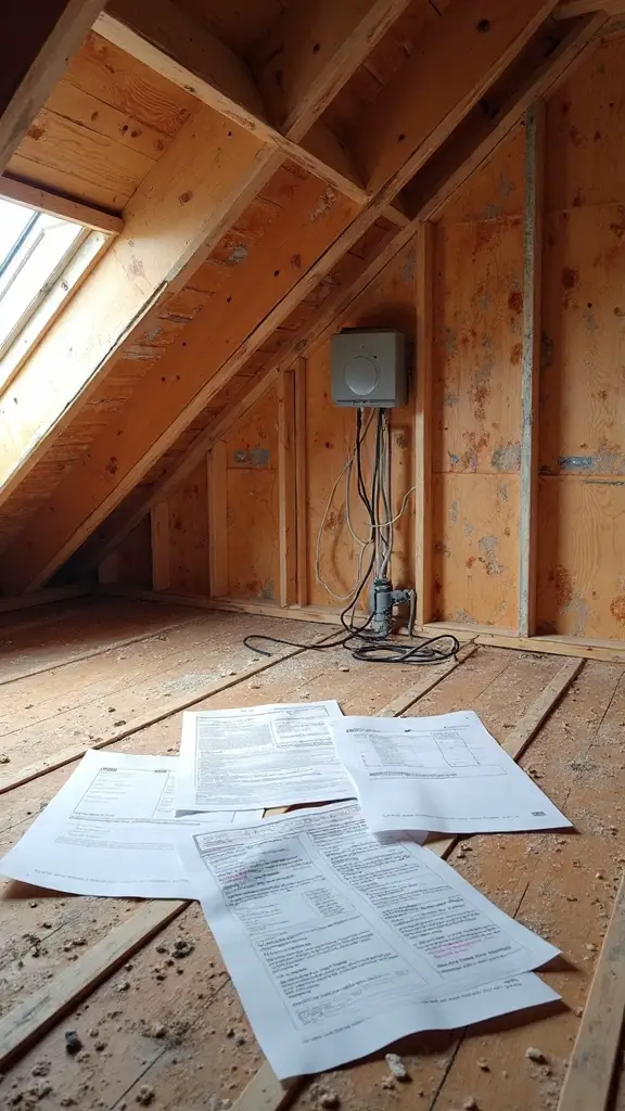 permits crucial for attic conversion