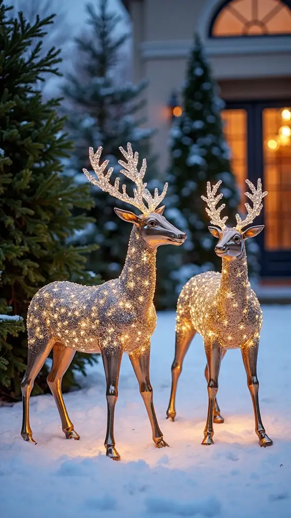 premium outdoor holiday sculptures