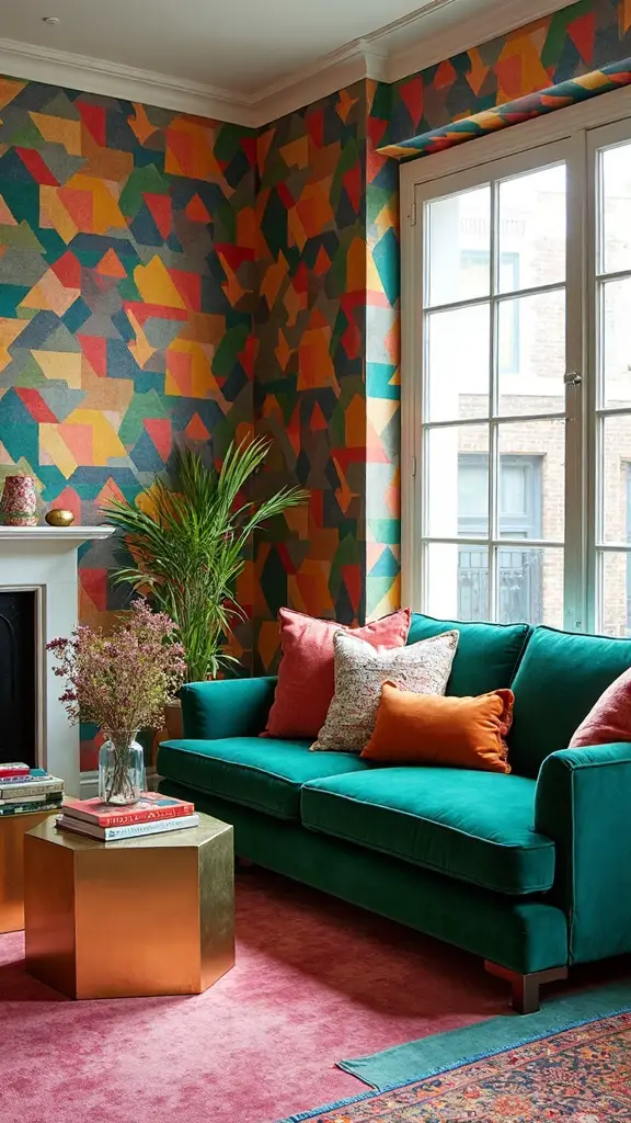 quirky stylish living room makeovers
