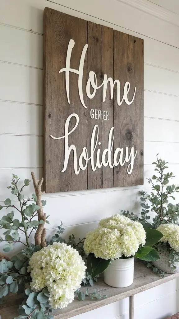 reclaimed coastal decor holiday greetings