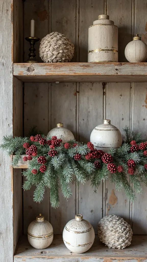 refined rustic farmhouse christmas decor