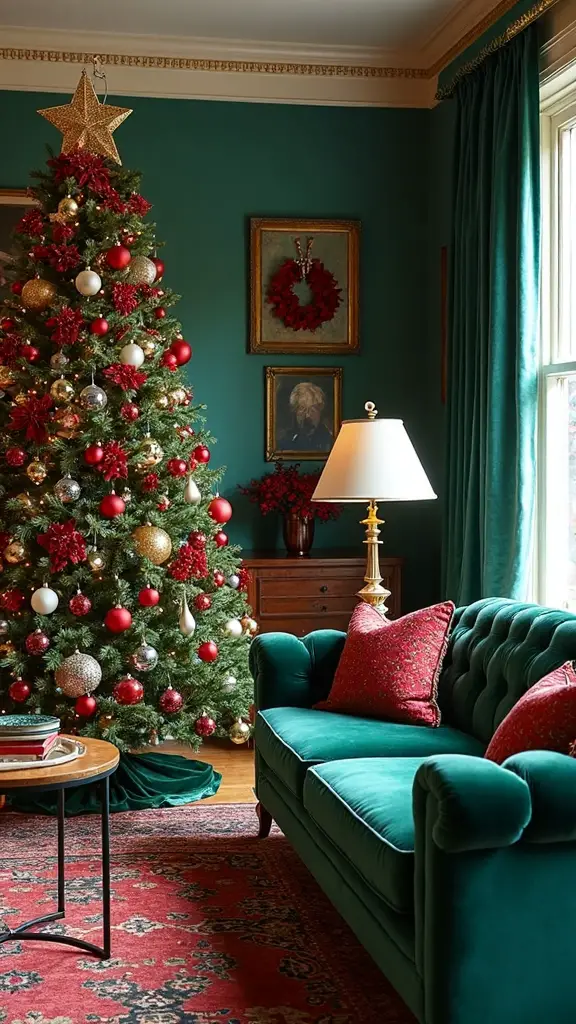 rich jewel toned holiday cheer