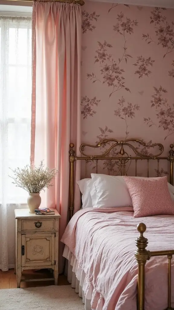 romantic vintage inspired bedroom retreat
