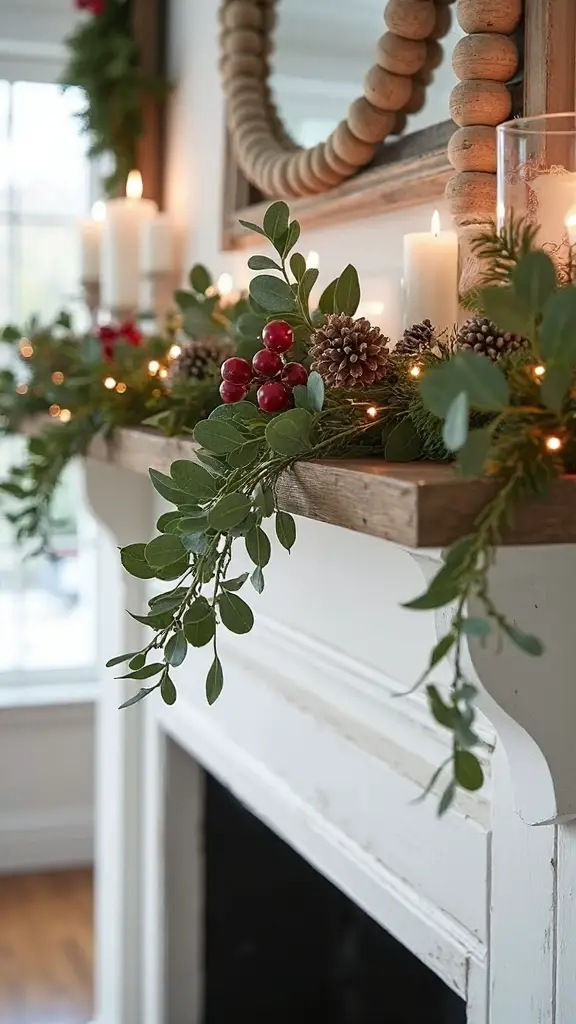 rustic botanical layered versatile christmas decor