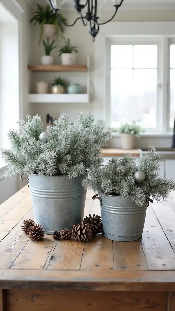 rustic elegant holiday centerpiece ideas