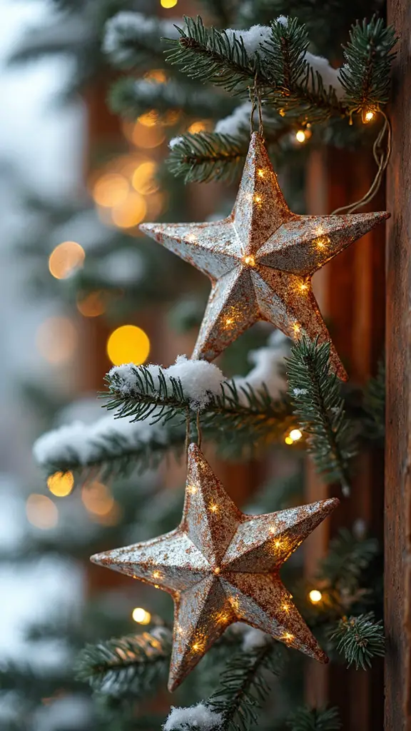 rustic farmhouse christmas d cor