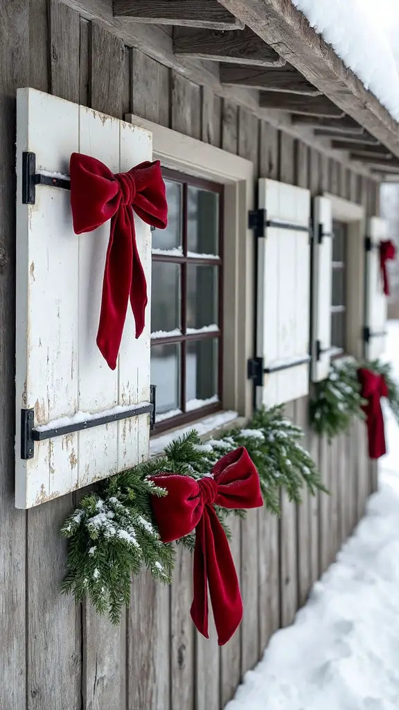 rustic farmhouse christmas d cor