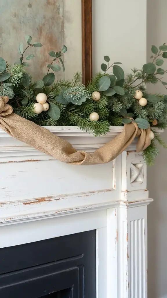 rustic farmhouse christmas decor accents