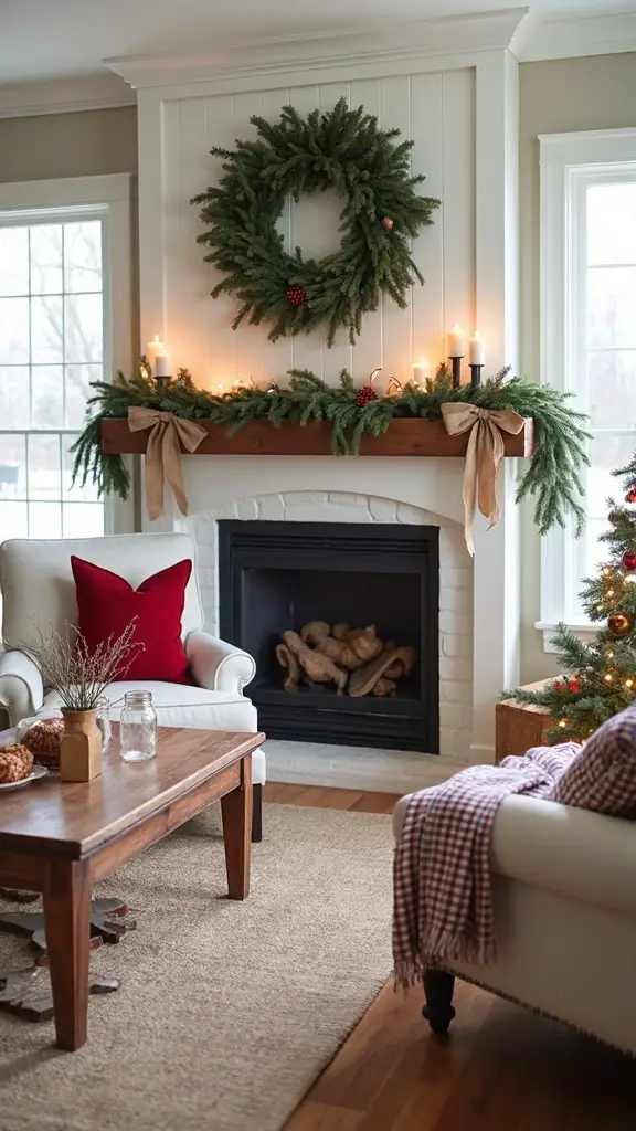 rustic farmhouse christmas decor ideas