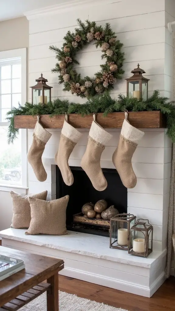 rustic farmhouse christmas decor ideas