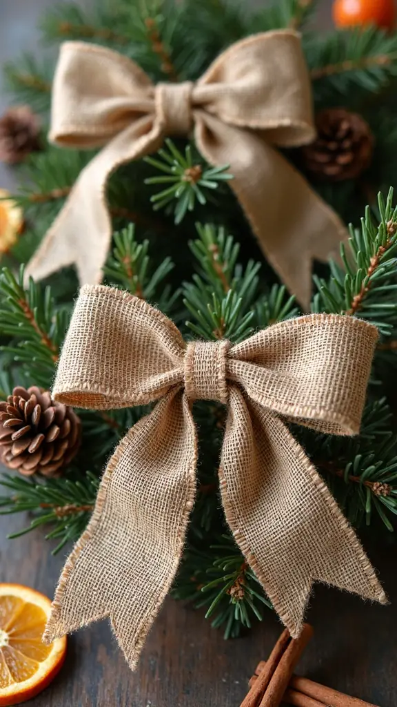 rustic farmhouse christmas tree decor