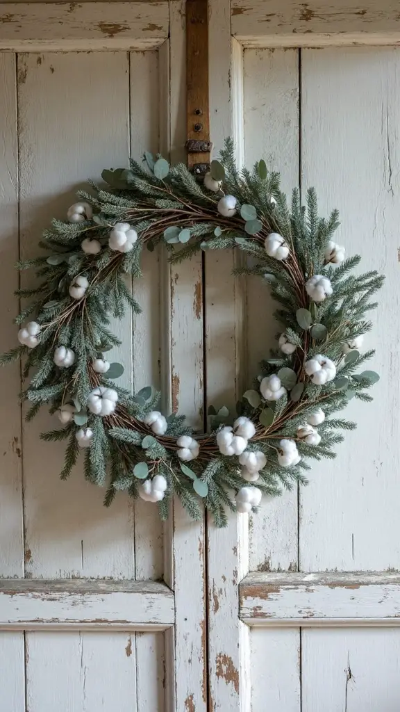 rustic farmhouse christmas wreath essence