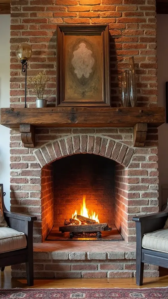 rustic farmhouse fireplace design showcase