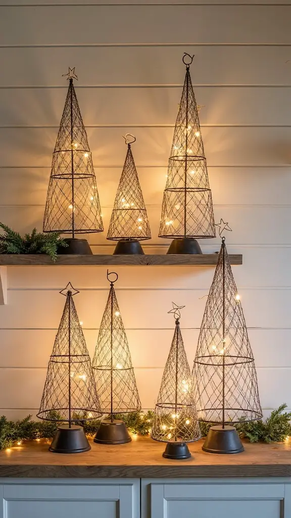 rustic farmhouse holiday centerpieces