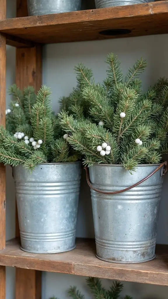 rustic farmhouse holiday decor
