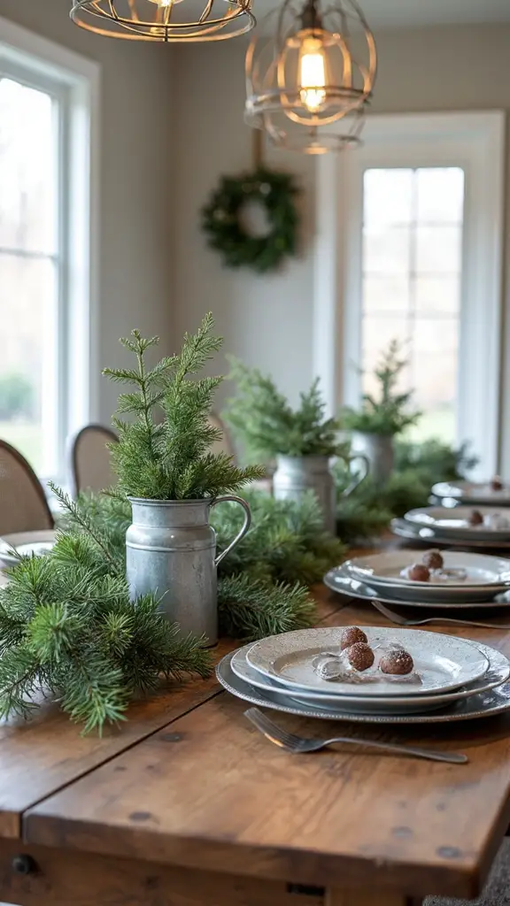 rustic farmhouse holiday elegance