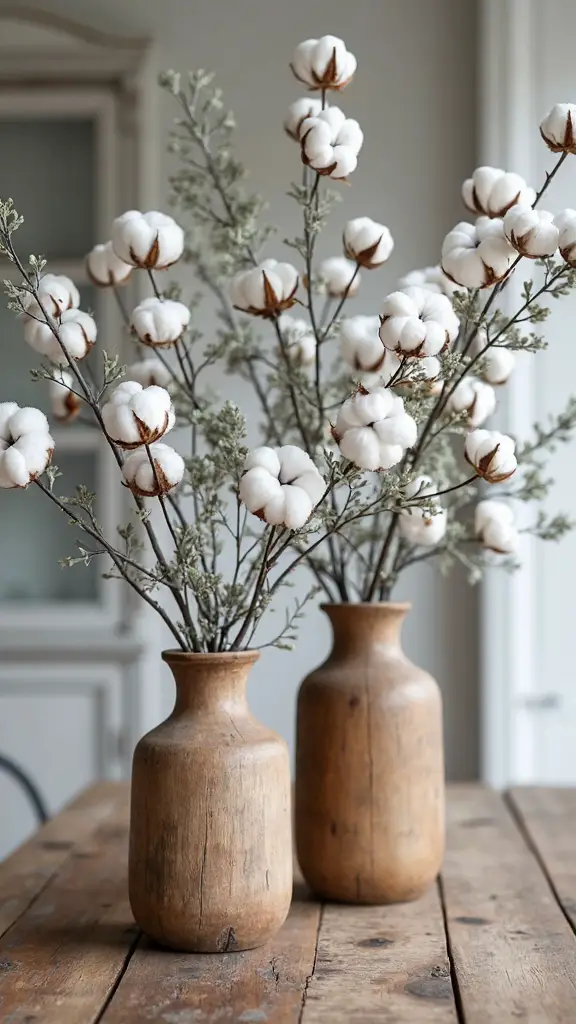 rustic farmhouse holiday nature arrangements
