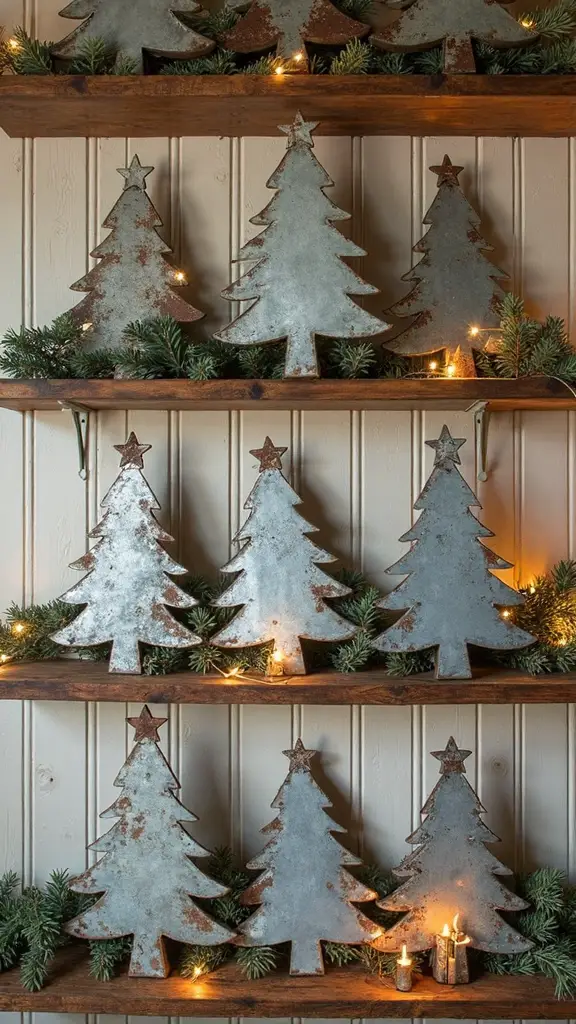 rustic glam farmhouse christmas decor