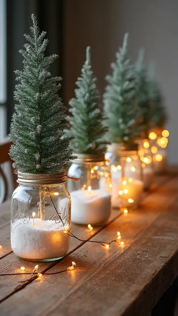 rustic holiday magic centerpieces