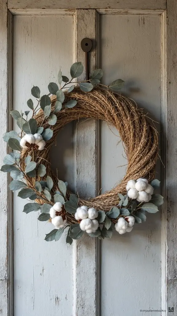 rustic natural elegant christmas wreaths