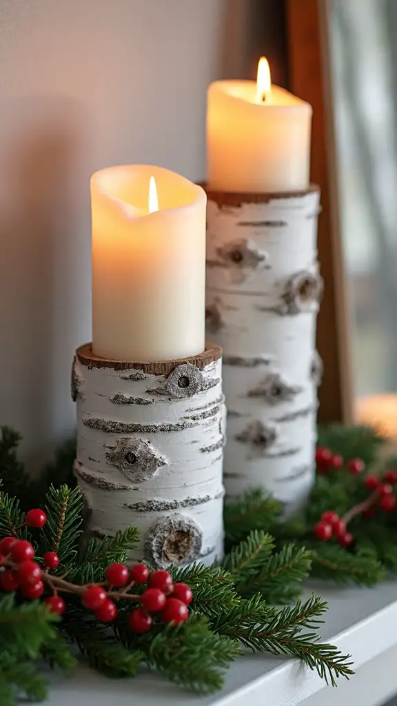 rustic natural farmhouse christmas decor