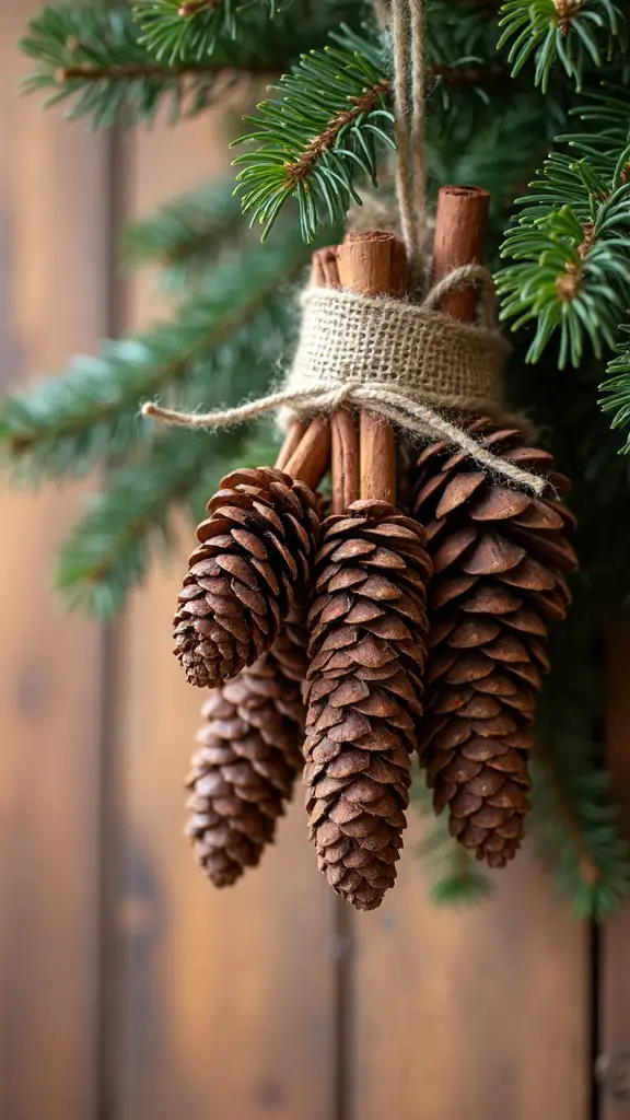 rustic natural fragrant christmas ornaments