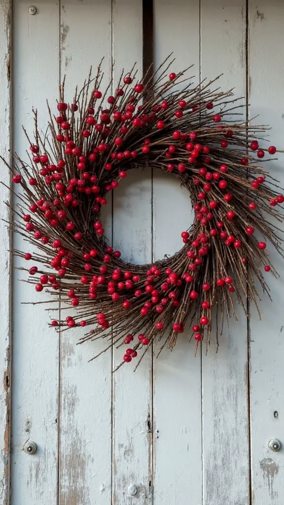 rustic natural handcrafted winter inspired