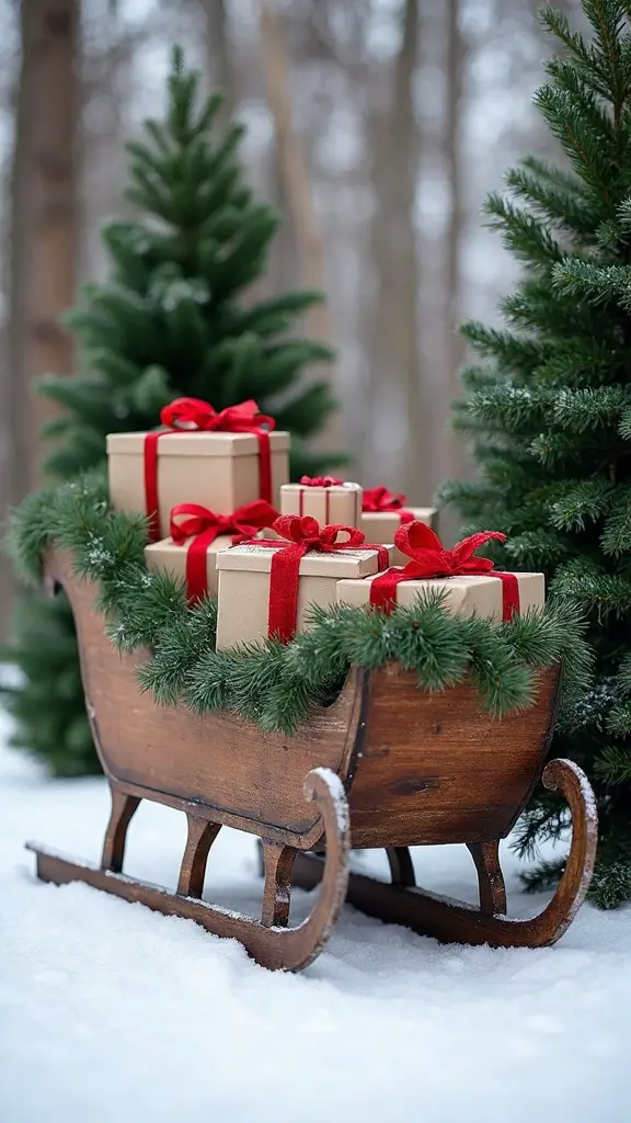 rustic nostalgic christmas wonderland