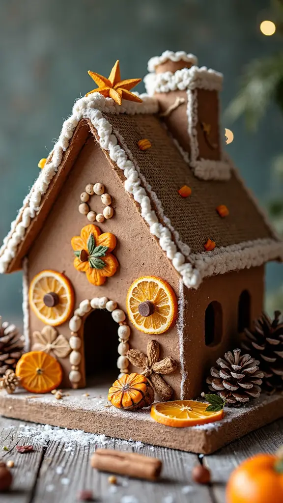 rustic organic farmhouse gingerbread